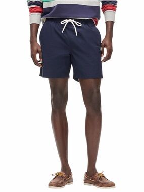 J. Crew Stretch Navy Swim Trunk ECONYL Size XL